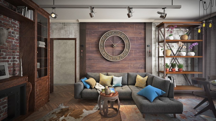 Фальшбалки лофт стиль