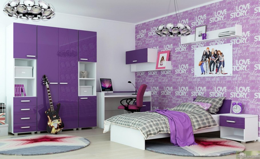 Комната для девочки подростка