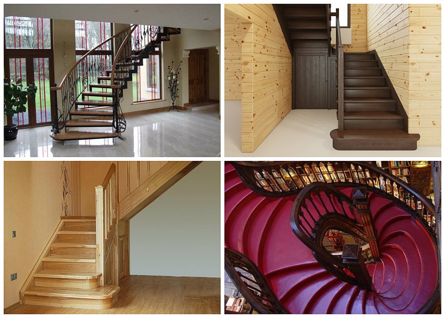 Расположение лестницы