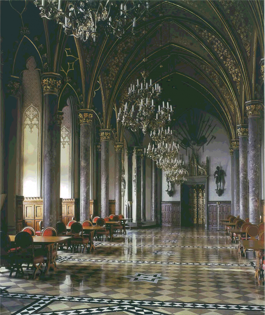 Готический зал в Дублинский замок