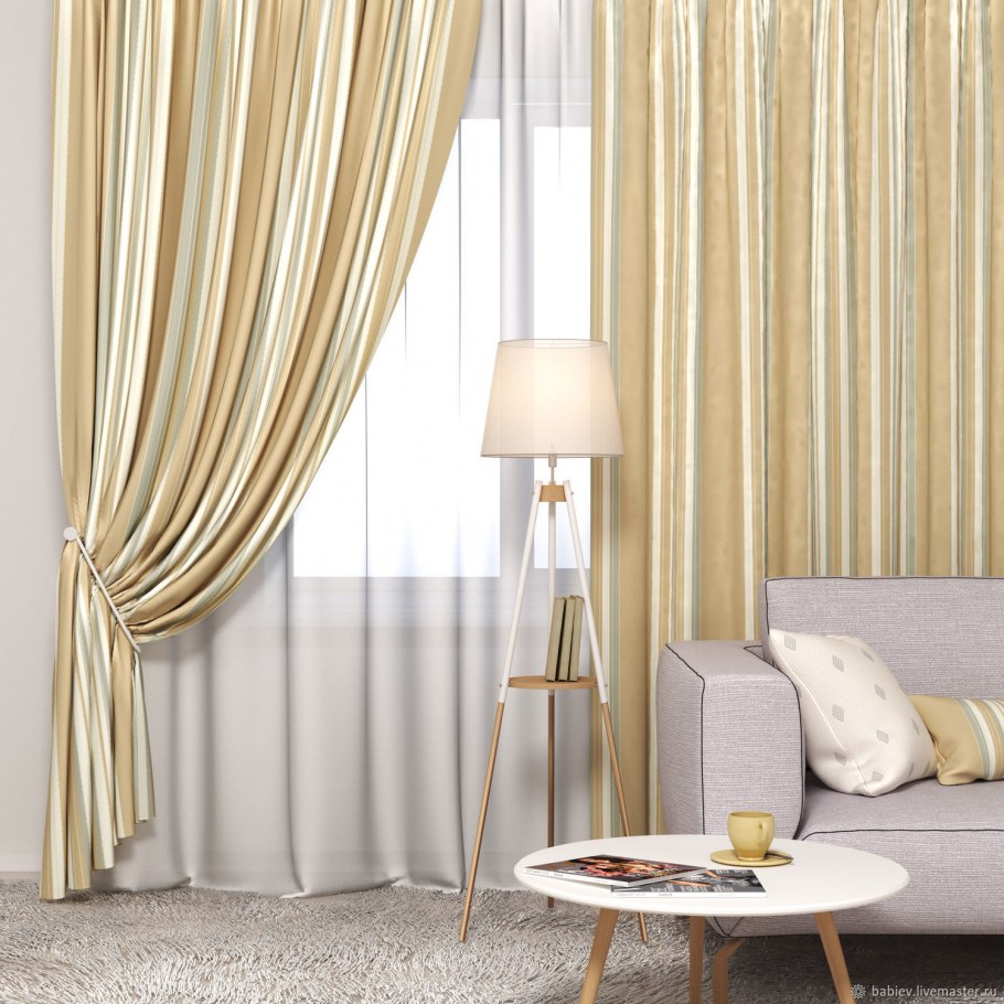 Шторы в гостиную