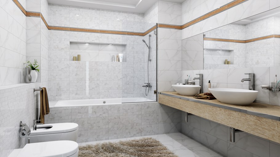 Плитка настенная Дора 20x30 см 1.44 м