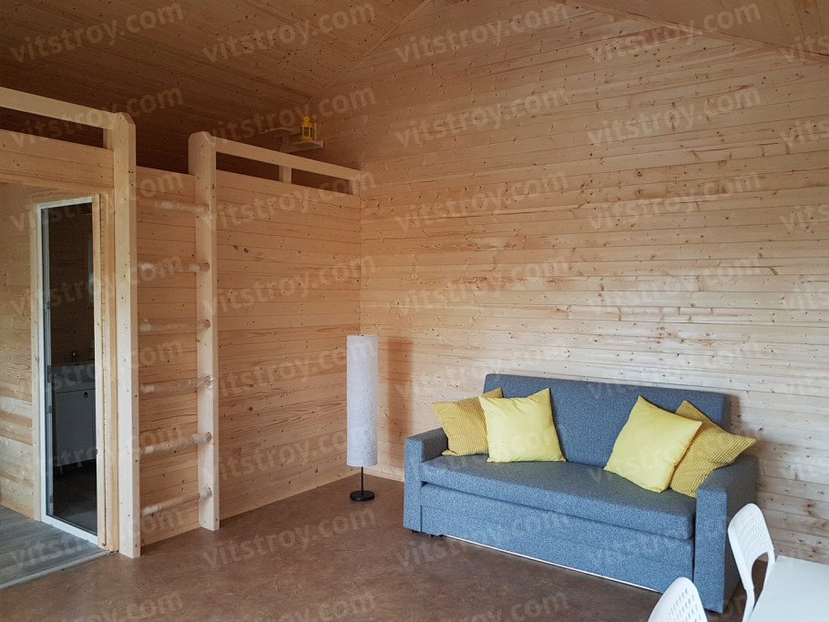 Скандинавский домик 6х6