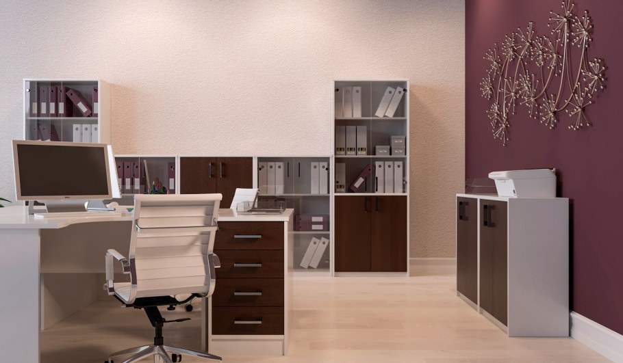 Офисная мебель Арго ясень шимо