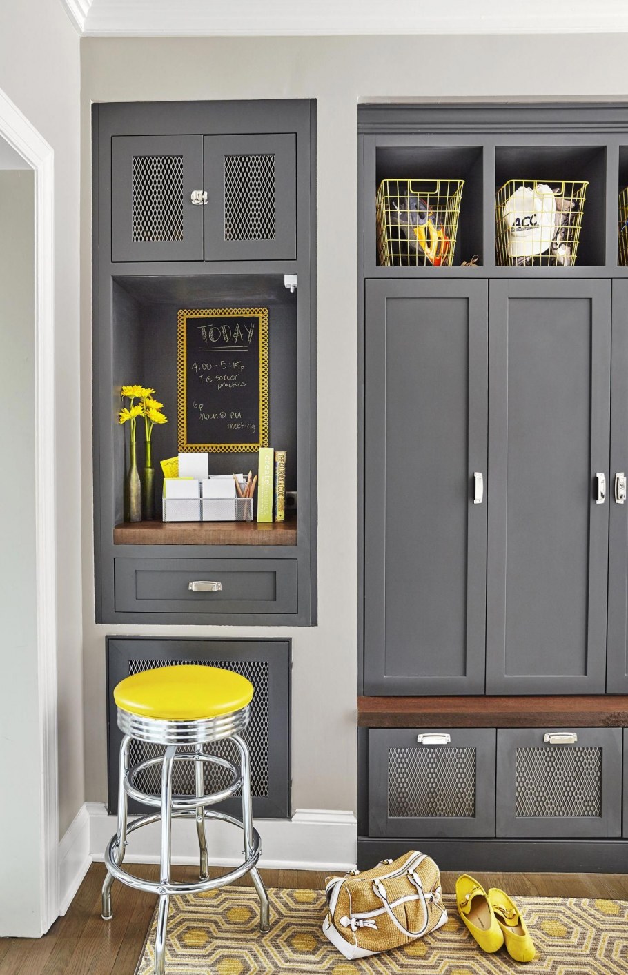 Плитка в скандинавском стиле в коридоре