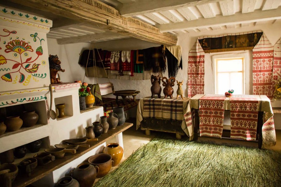 Убранство украинской хаты