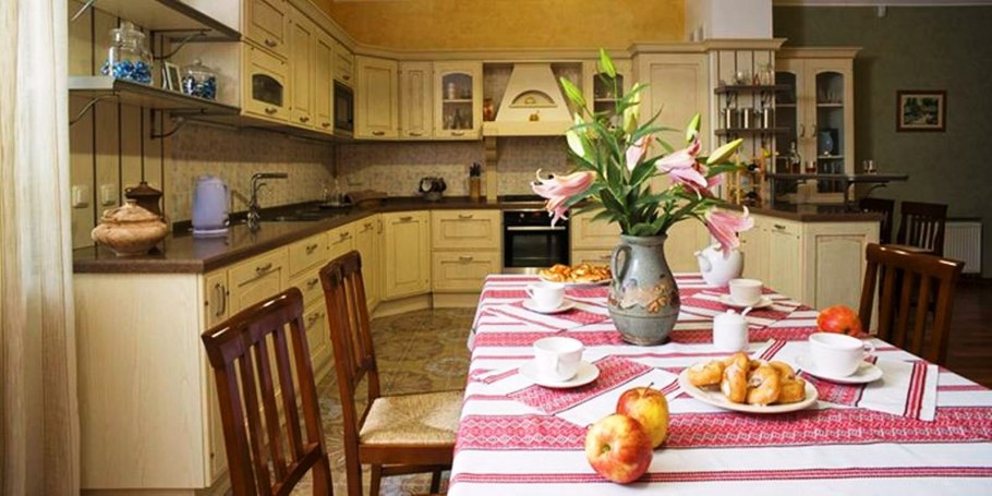 Украинская кухня интерьер