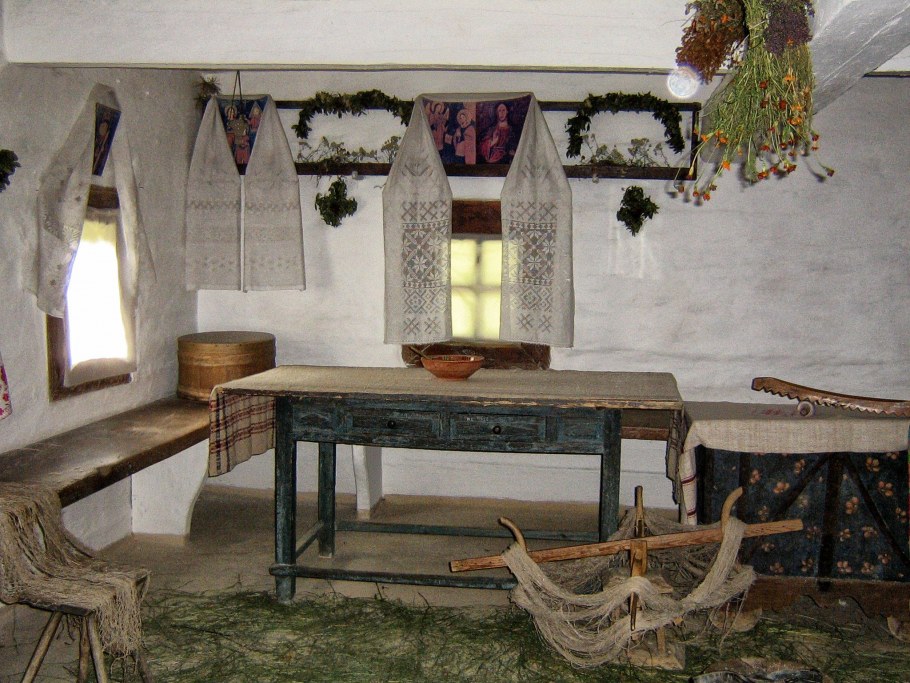 Казачья Горница внутреннее убранство