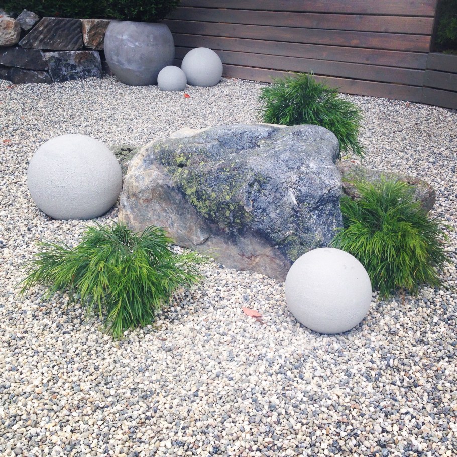 Булыжник в ландшафте