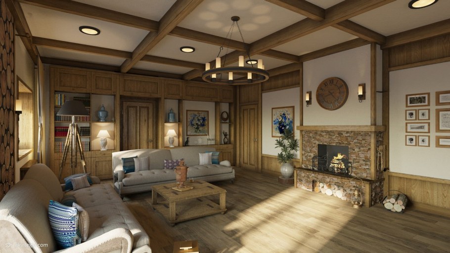 Стиль обшарпе в интерьере