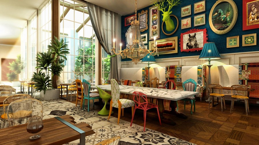 Стиль бохо Эклектика в интерьере