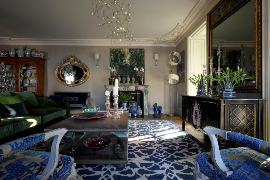 Стиль интерьера Эклектика Паризьен