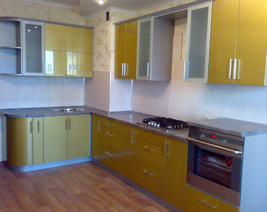 Кухонный гарнитур цвет слоновая кость