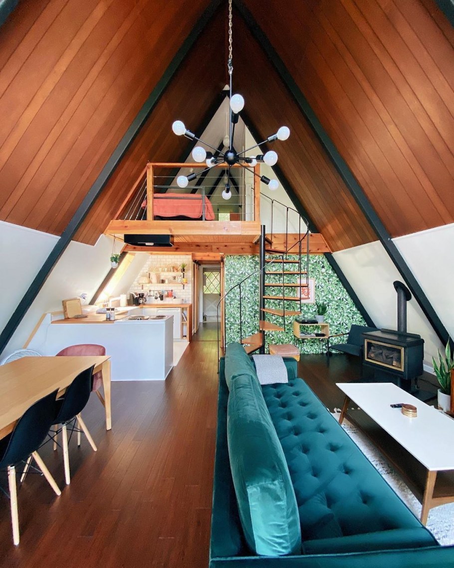 А фрейм дом шалаш