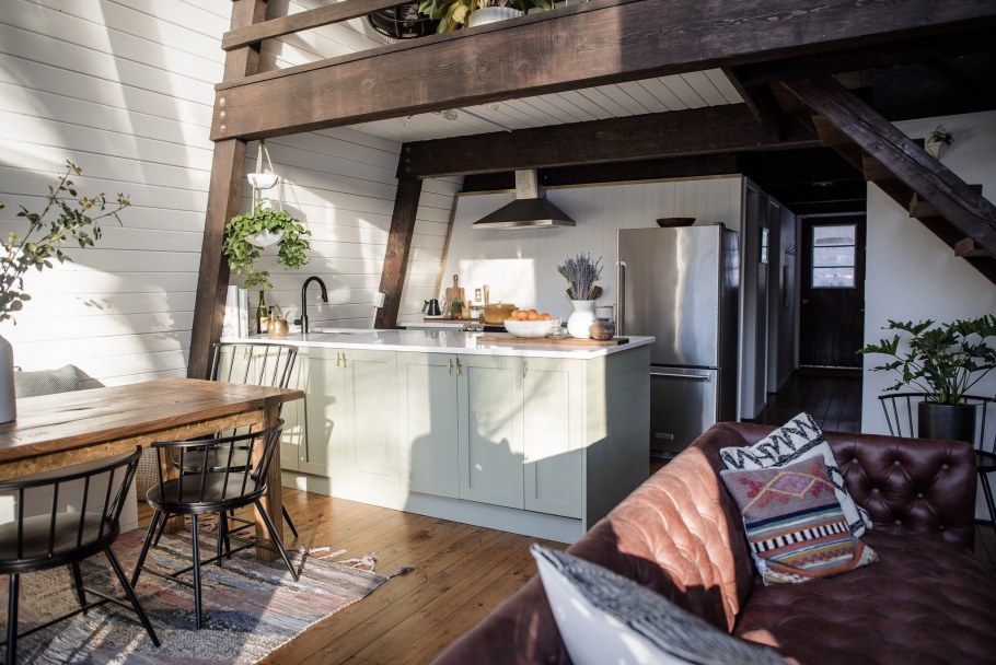 А фрейм дом шалаш