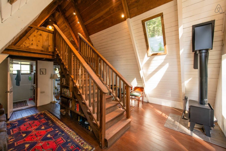 Дом шалаш интерьер