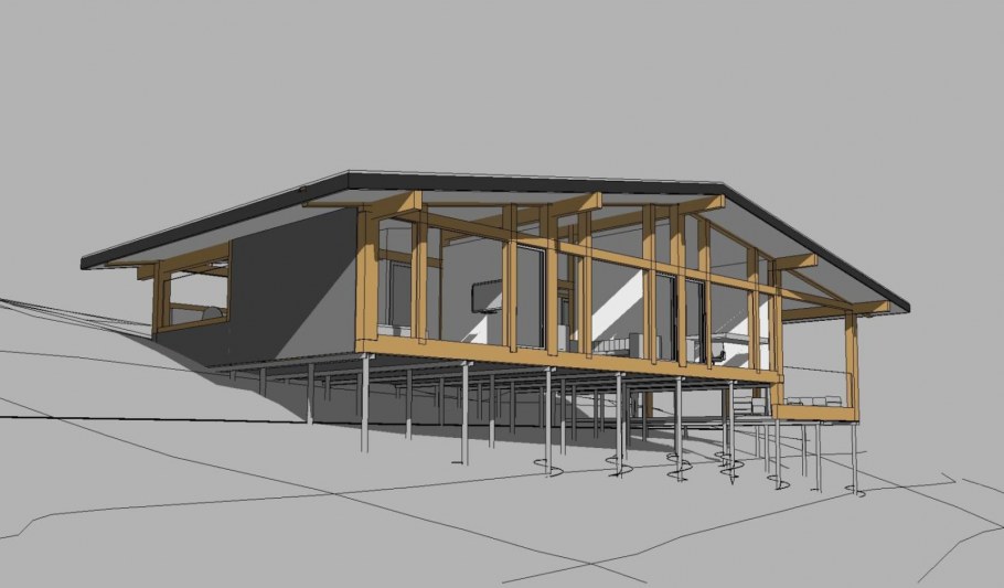 Дом фахверк Модерн