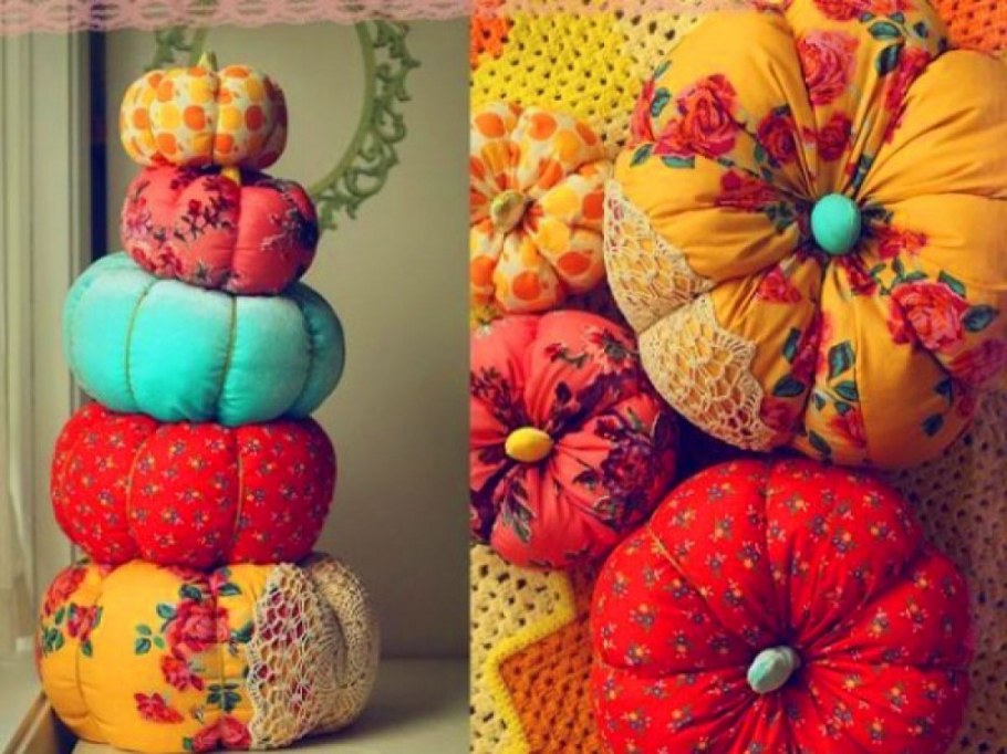 Декор из ткани