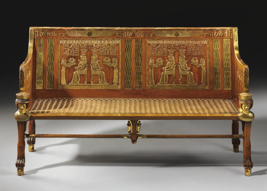 Мебель древнего Египта кровать