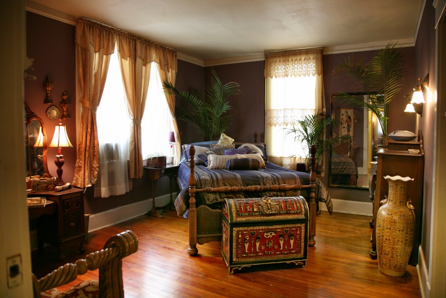 Египетский стиль в интерьере