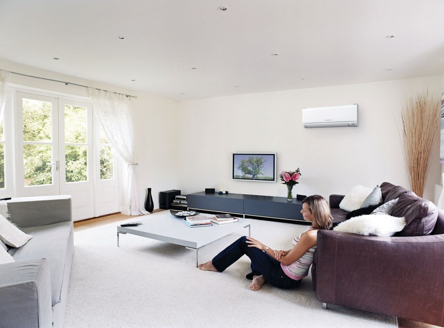 Кондиционер установленный в нишу