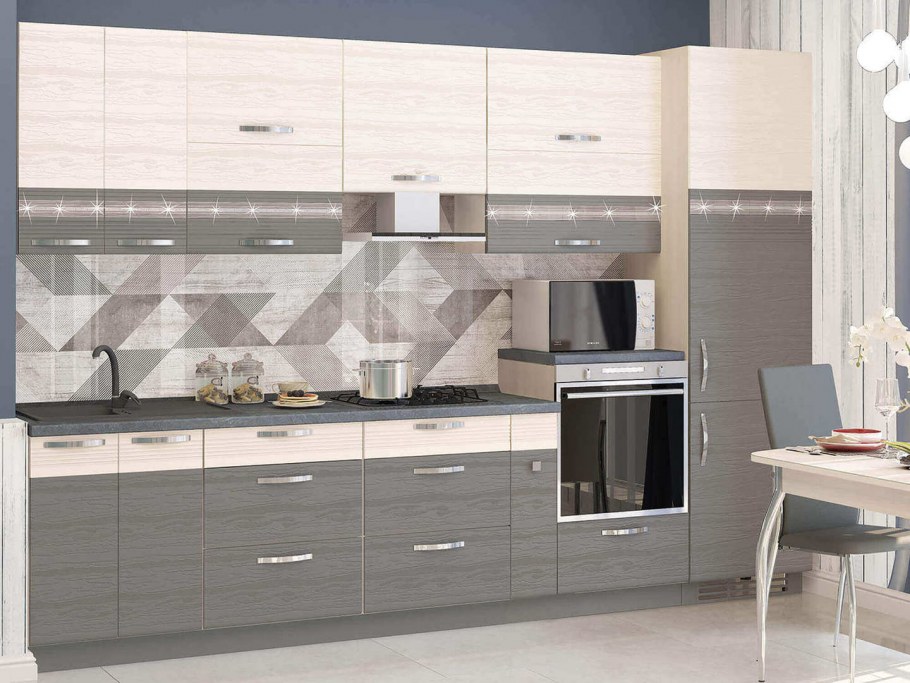 Кухня графит Витра