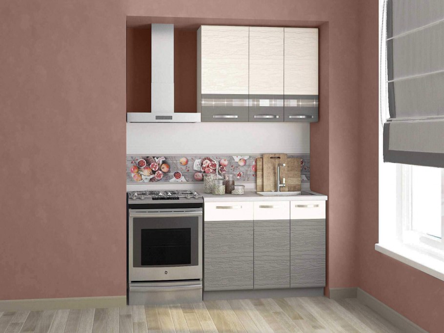 Кухня графит Давита