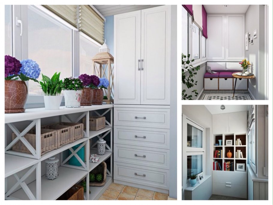 Стеллаж на балкон