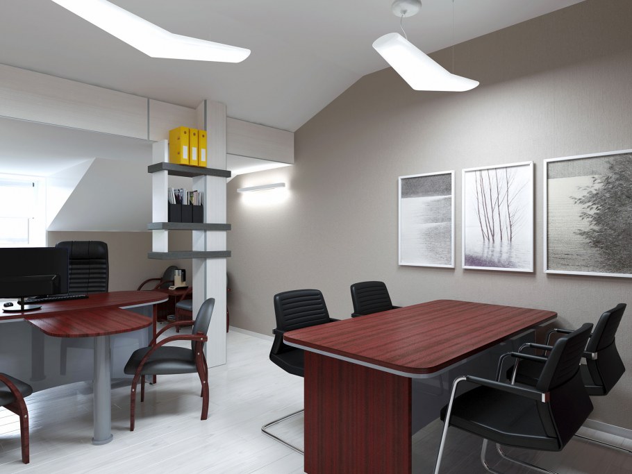 Визуализация офисных помещений