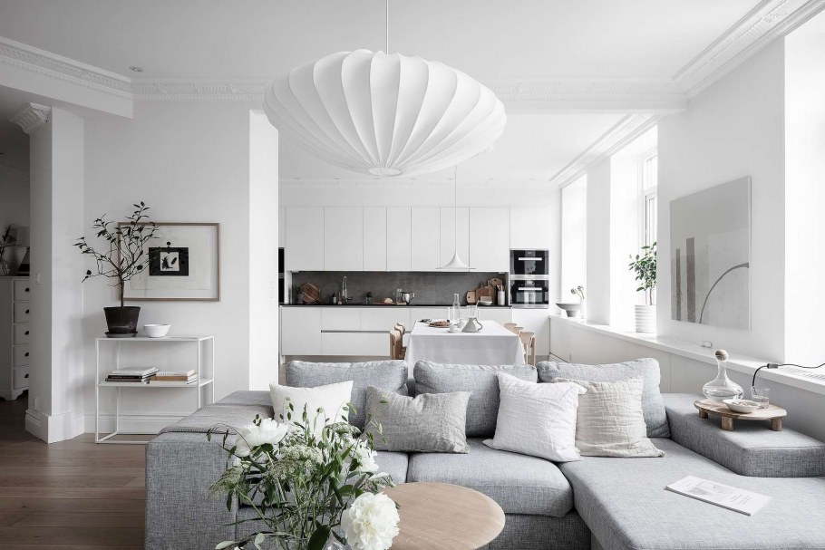 Интерьер в светлых тонах