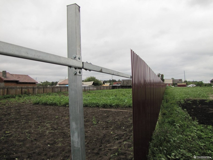 Х-кронштейн для забора 60х60 40х20