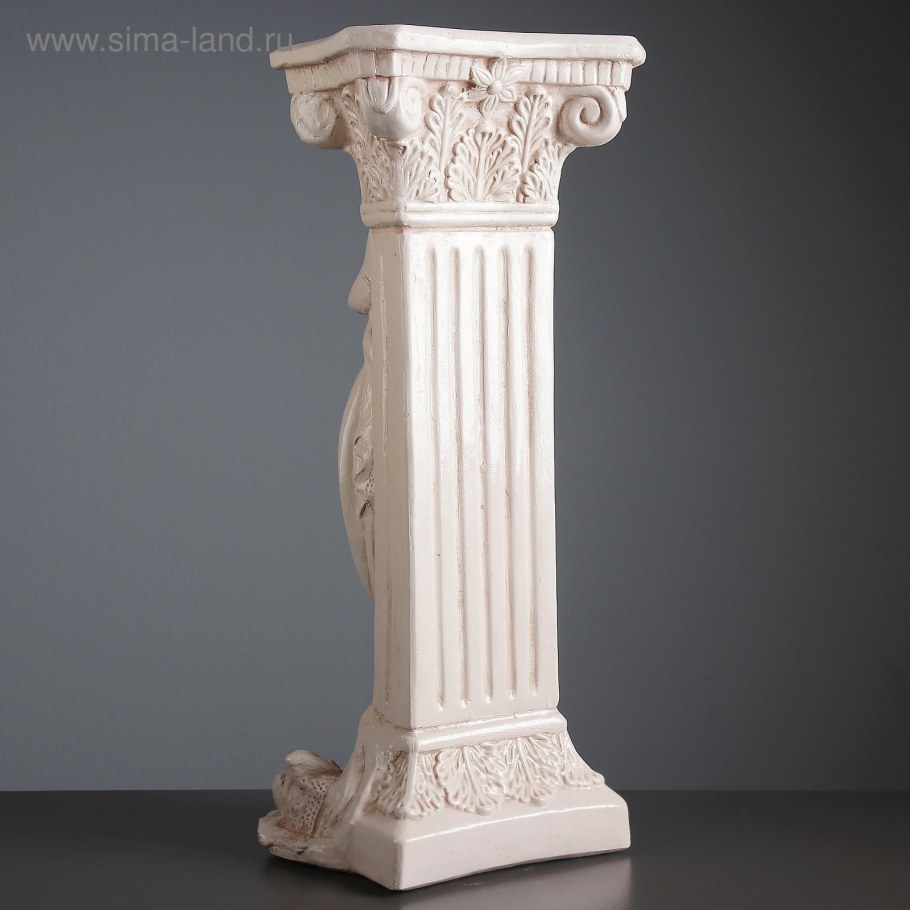 Колонна "с девушкой" состаренная 65см