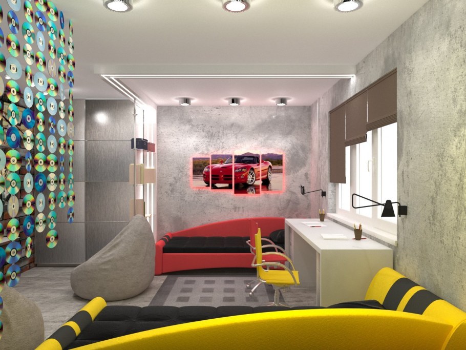 Стильная комната для мальчика