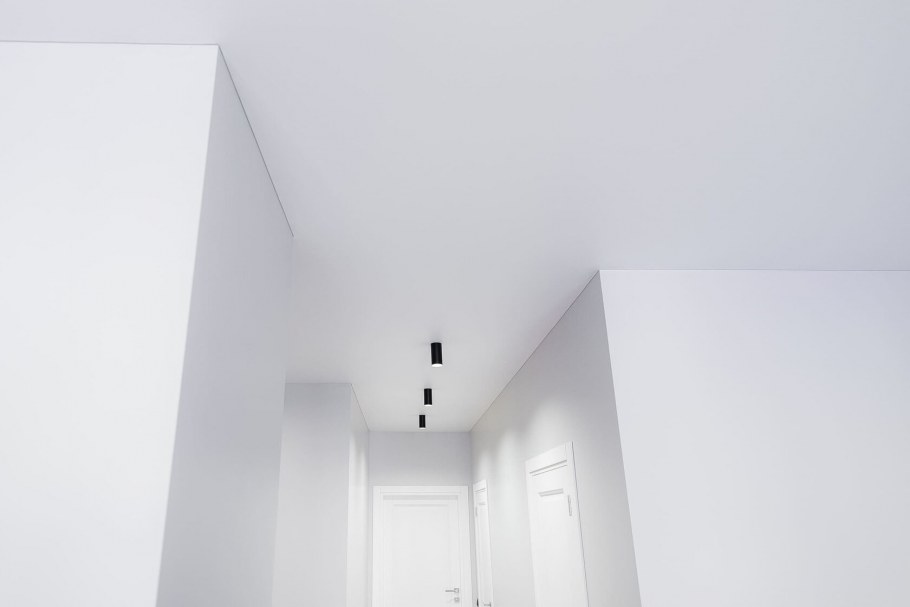 Бесщелевые натяжные потолки шток