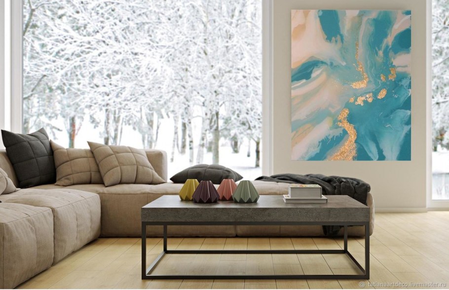 Современная живопись в интерьере