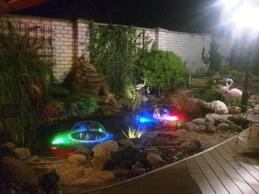 Пруд на дачном участке