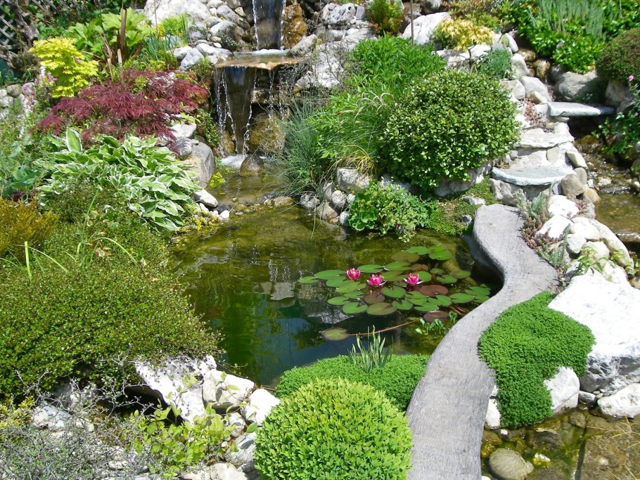 Альпийские горки на даче