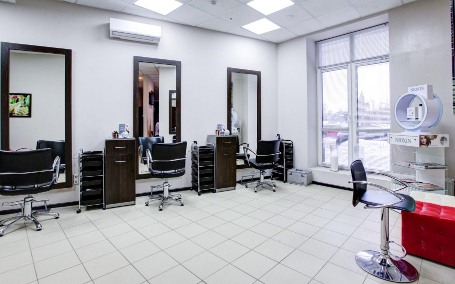 Шторы для парикмахерской