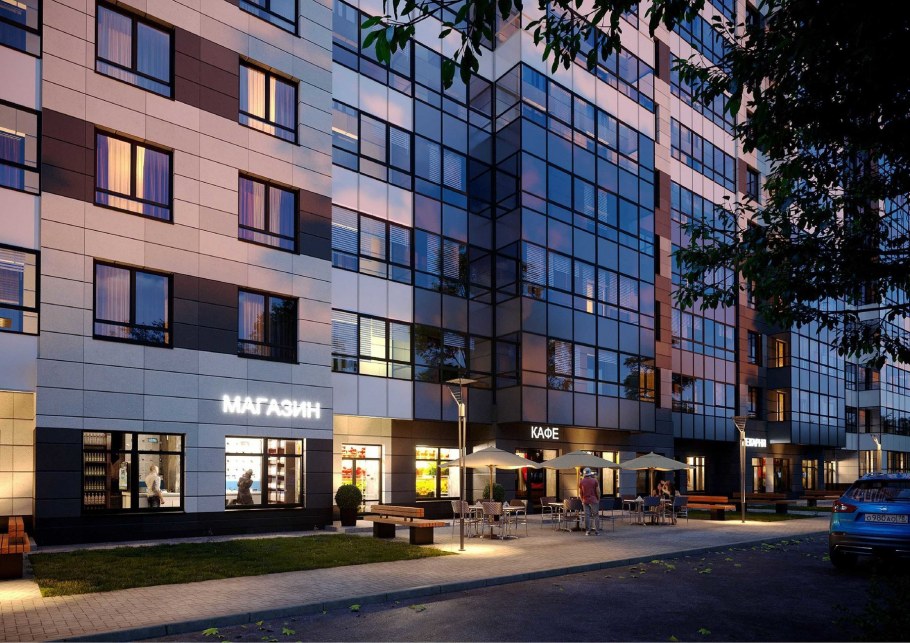 Решётки на лоджиях в Скай Форт