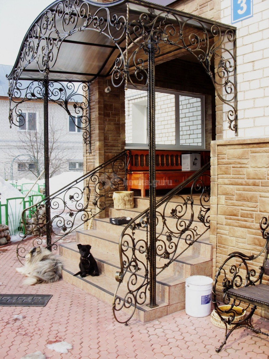 Кованое крыльцо