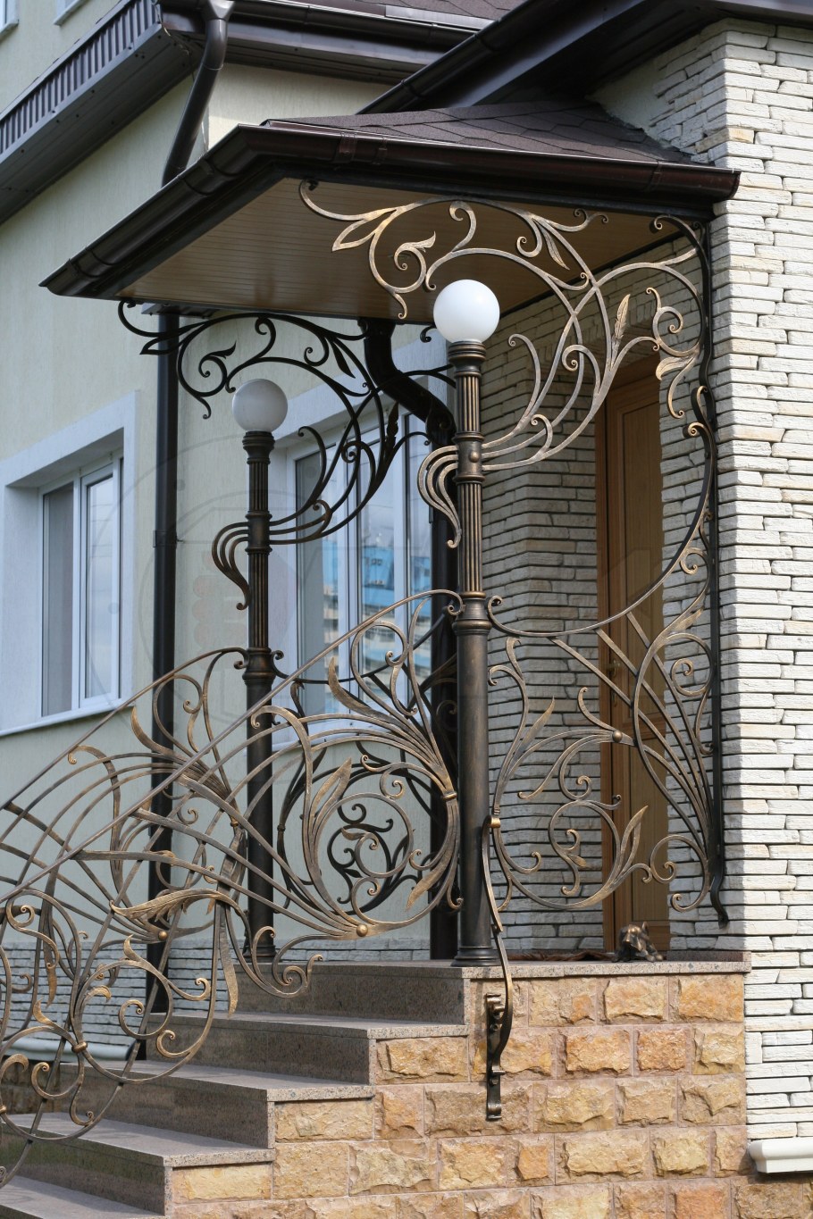 Кованое крыльцо