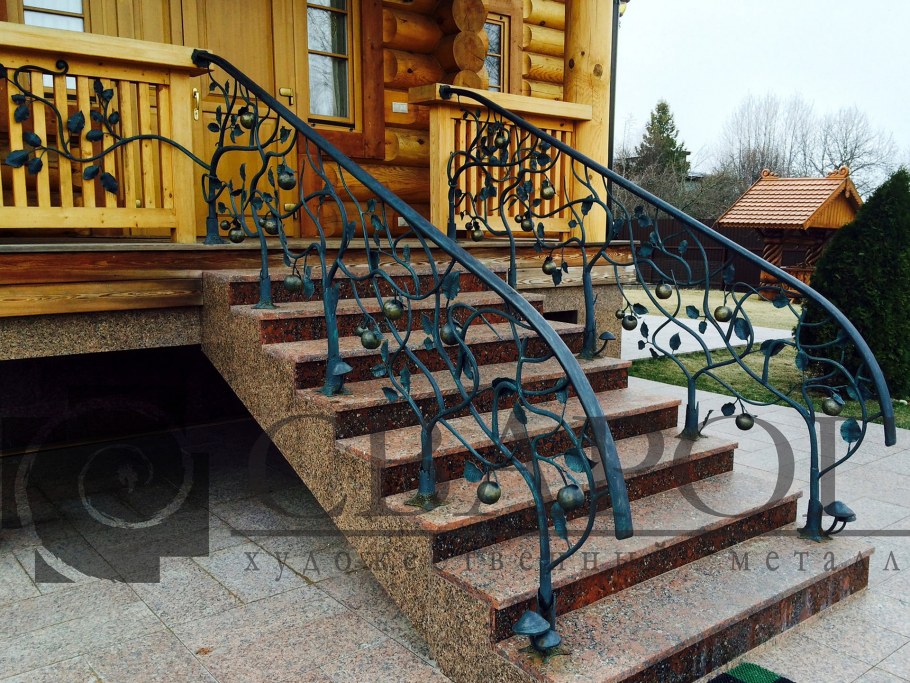 Кованое крыльцо
