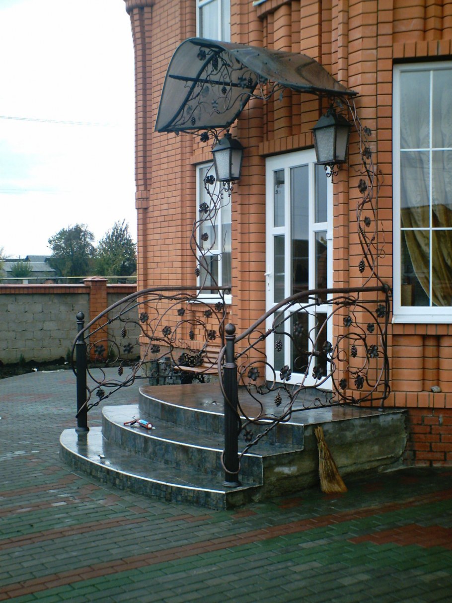 Кованое крыльцо