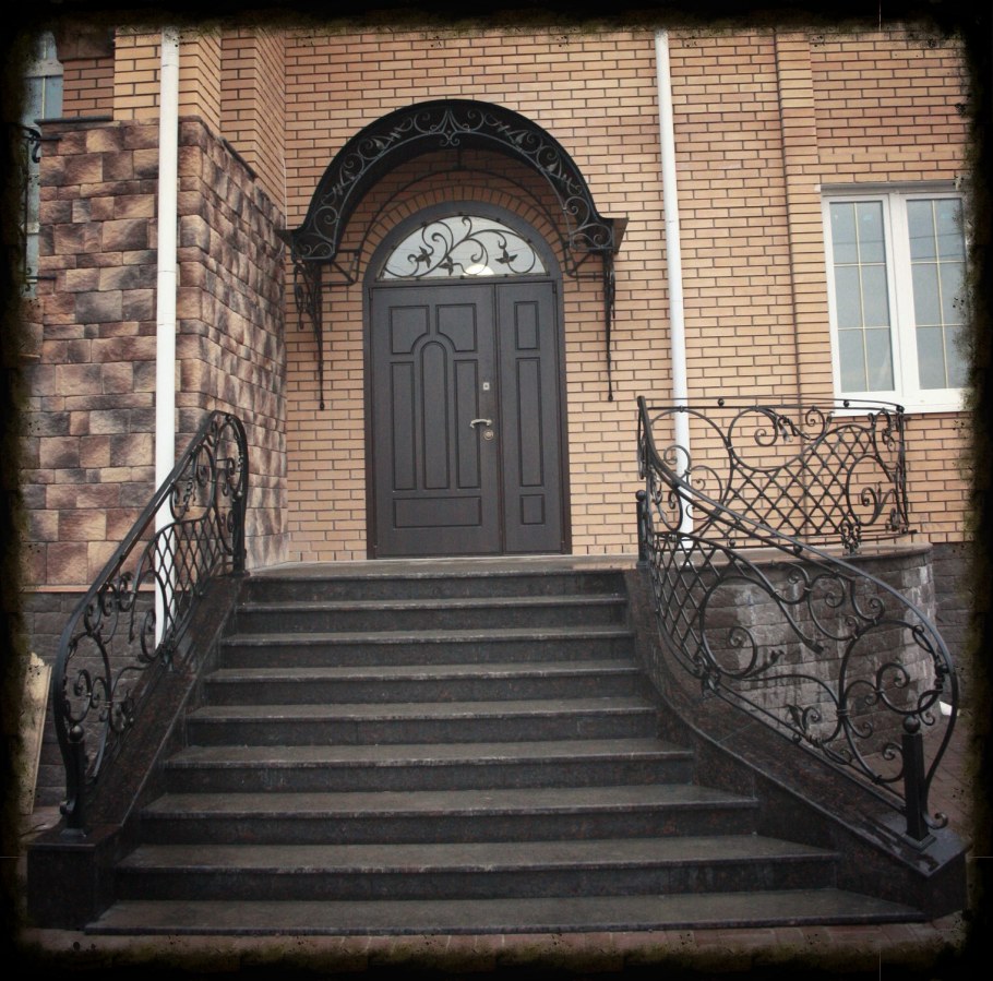 Крыльцо ковка