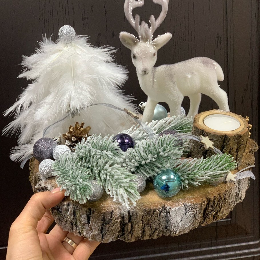 Игрушки из шишек на елку