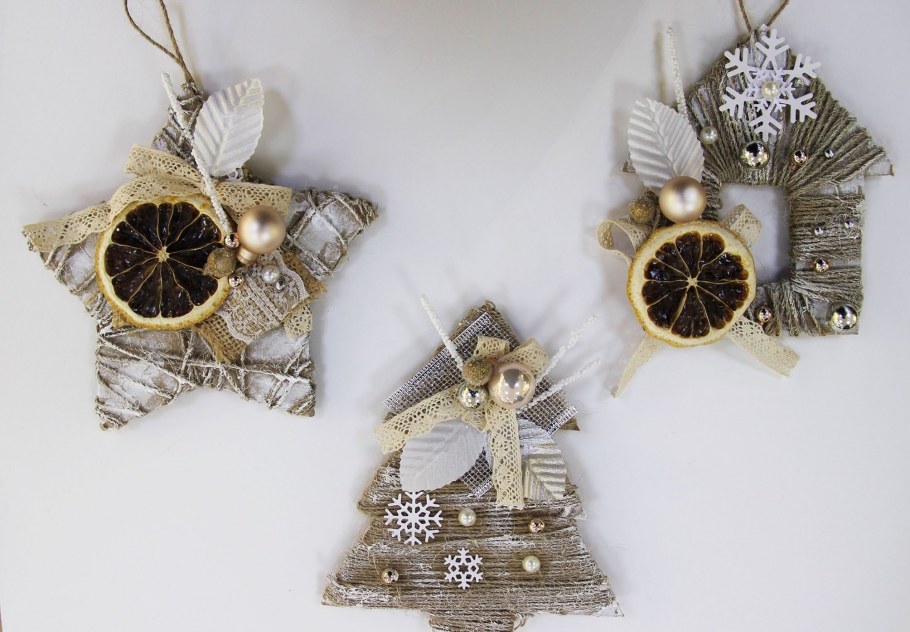 Легкая поделка в сад на новый год в шаре