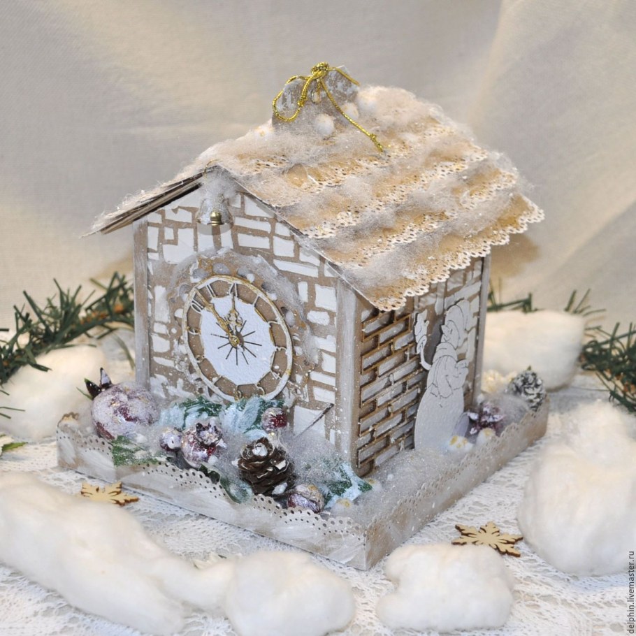 Декор из шишек