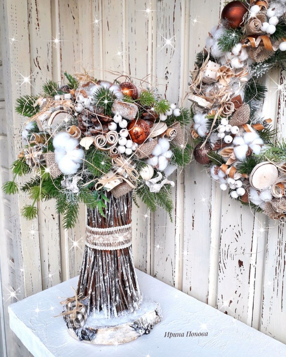 Новогодние подвески в интерьере