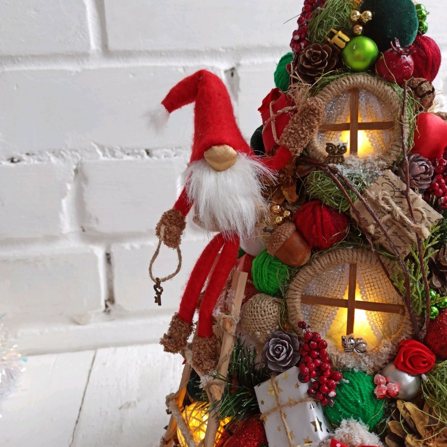 Новогодние декоративные домики