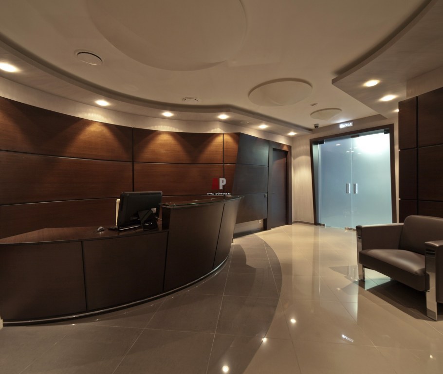 Стойки ресепшн круглые